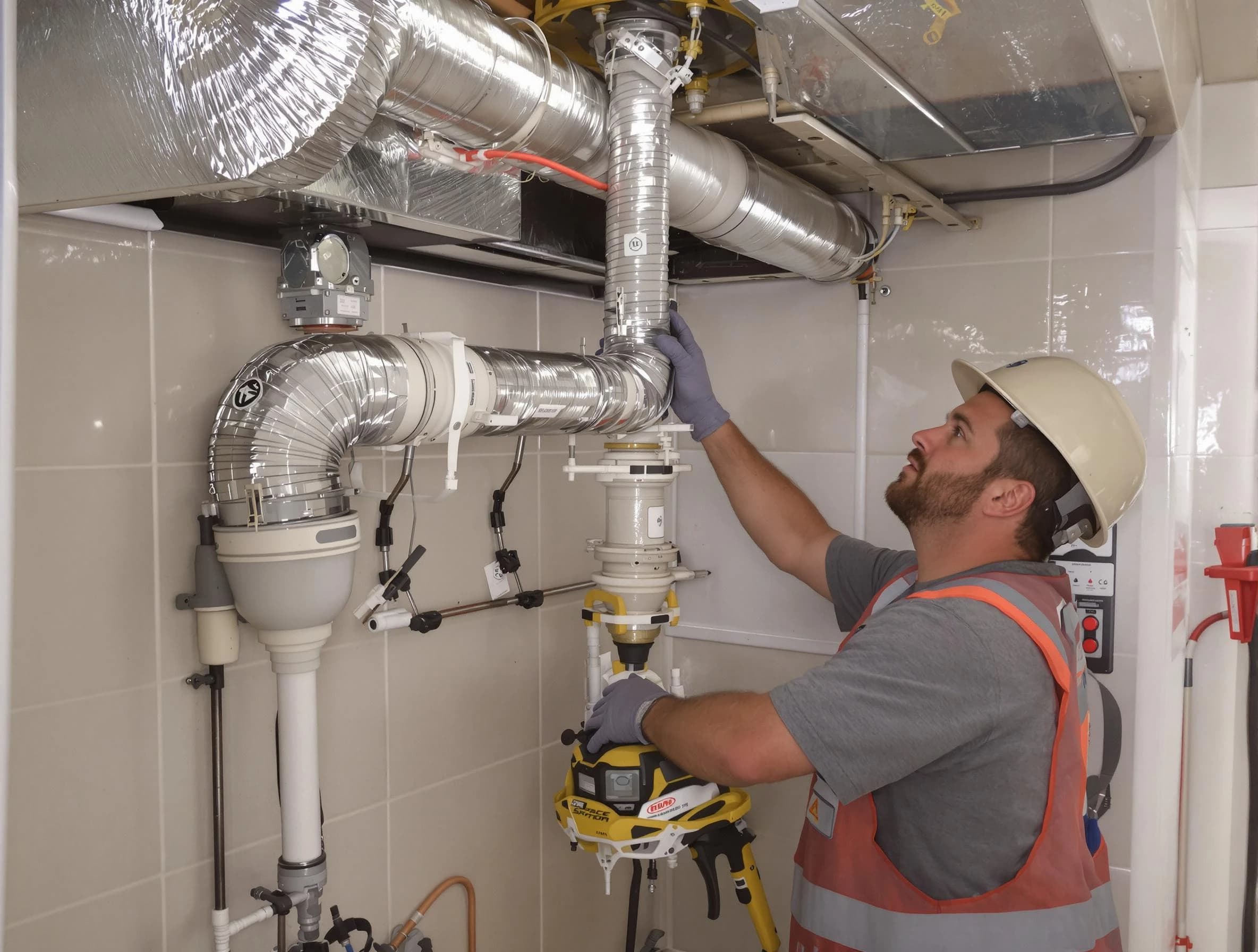 Shawnee Dryer Vent Cleaning expert performing professional dryer vent repair and installation in Shawnee