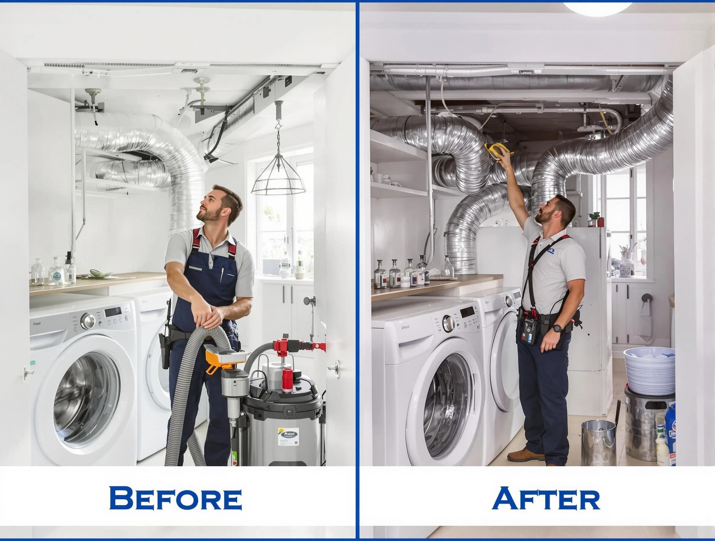 Expert gas dryer vent cleaning by Shawnee Dryer Vent Cleaning in Shawnee