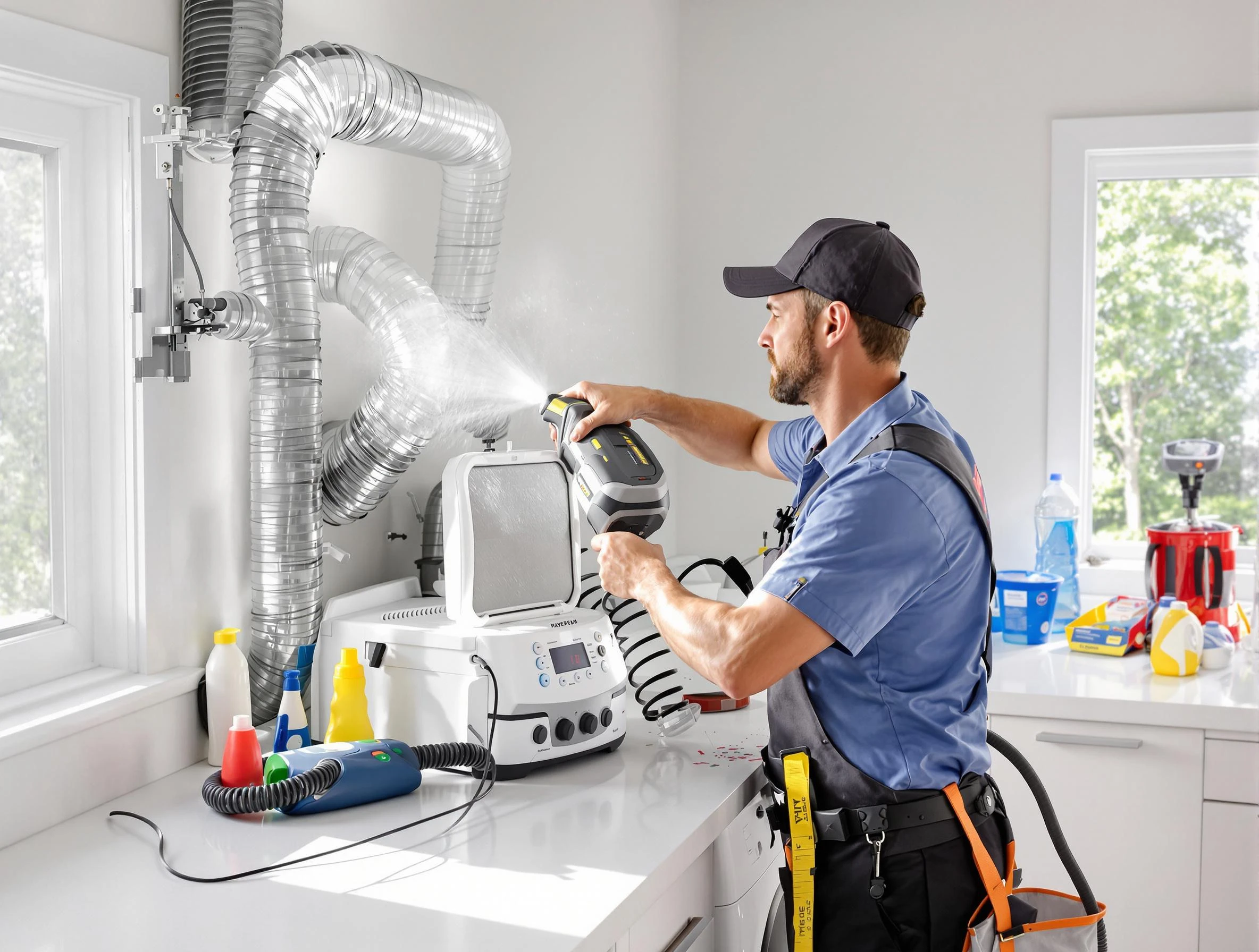 Residential Dryer Vent Cleaning in Shawnee