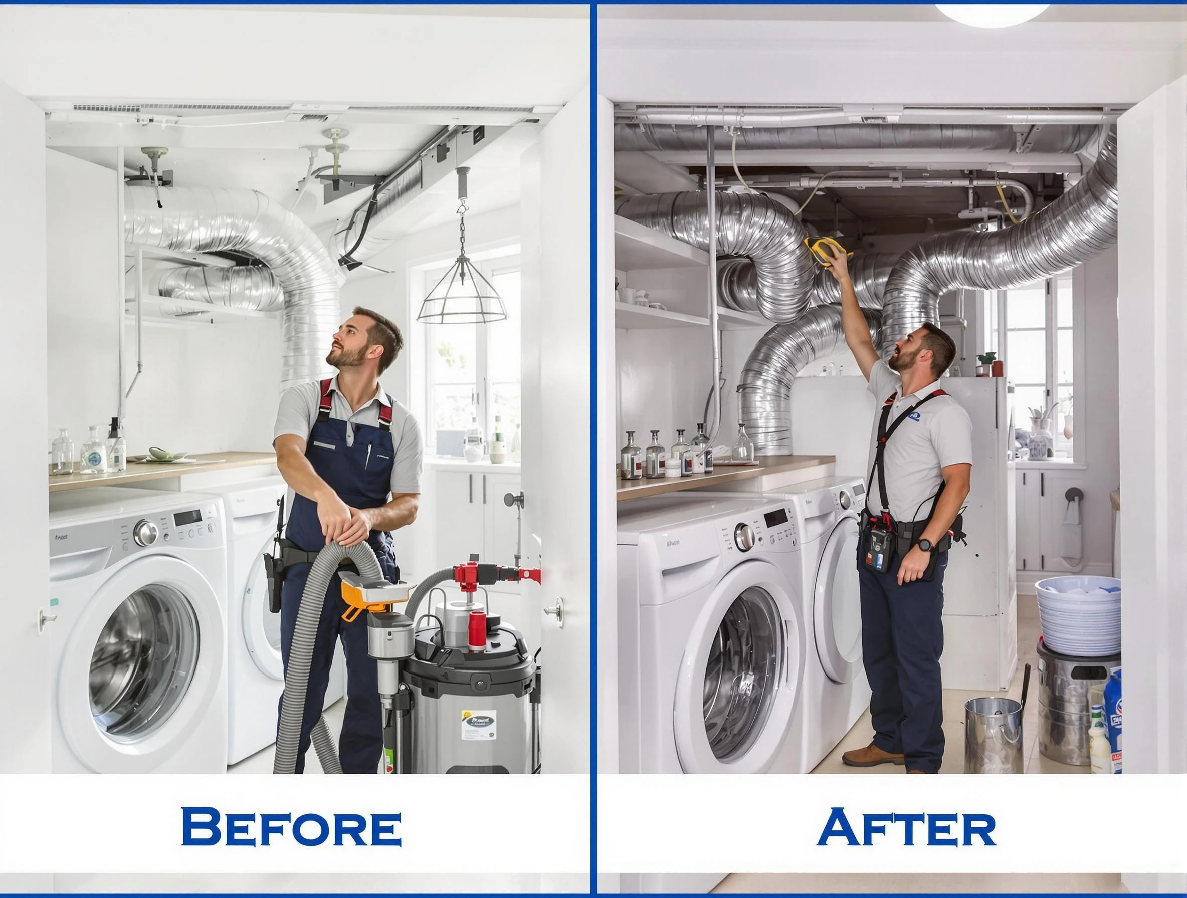 Expert gas dryer vent cleaning by Shawnee Dryer Vent Cleaning in Shawnee